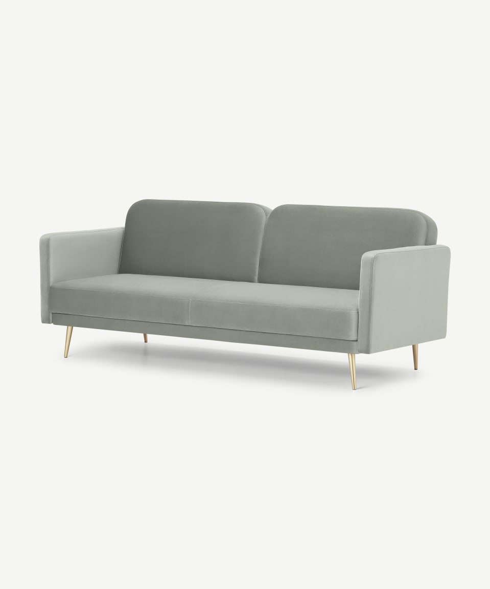 Charcoal Grey Reclining Sofa