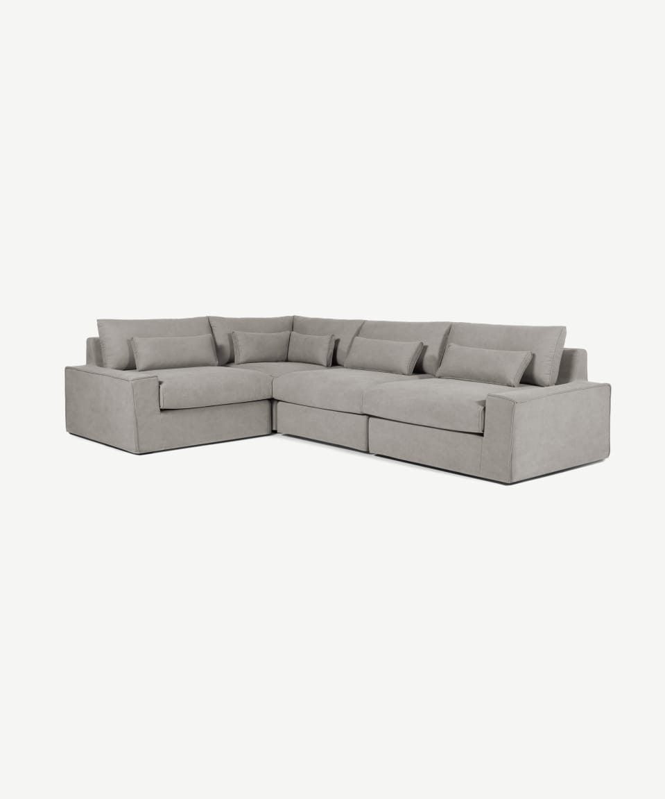English Armroll Fabric Sofa