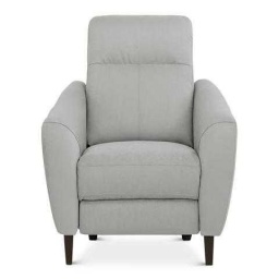 Light Grey Fabric Recliner