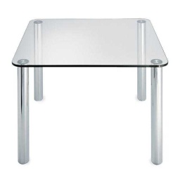 Traditional Cherry Wood Trestle Side Table