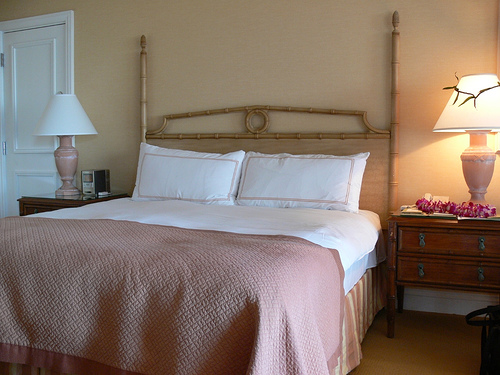 Vintage Brass Spindle Bed